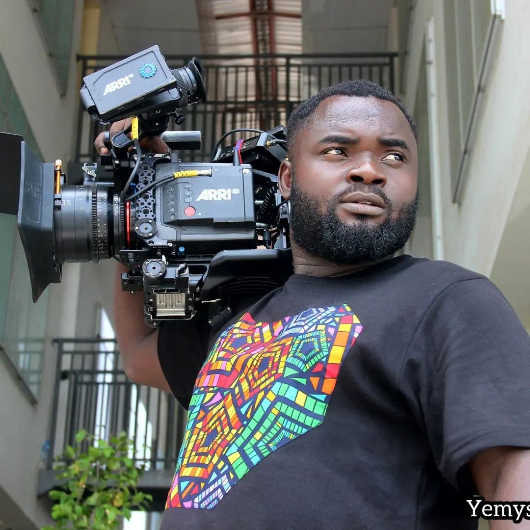Ejike on set — behind the scenes 22